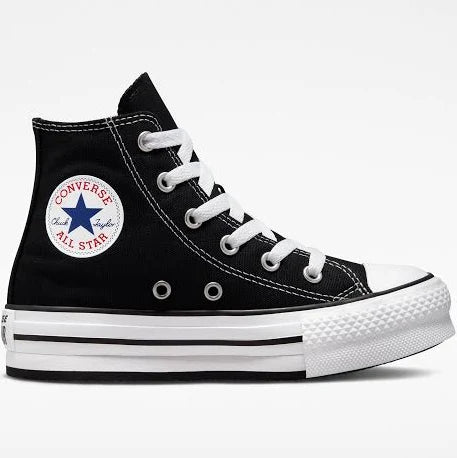 CONVERSE CHUCK TAYLOR ALL-STAR LIFT CANVAS "BLACK"