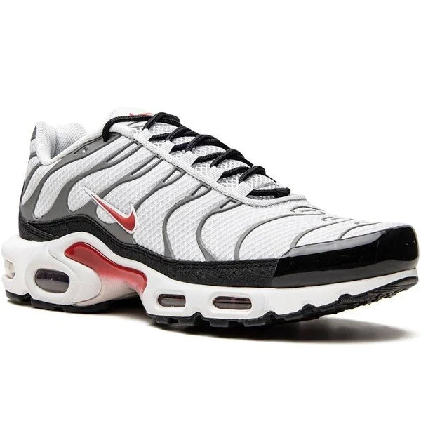 NIKE AIR MAX PLUS "PHOTON DUST/VARSITY RED"