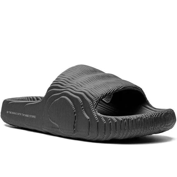 ADIDAS ADILETTE 22 "CARBON BLACK"