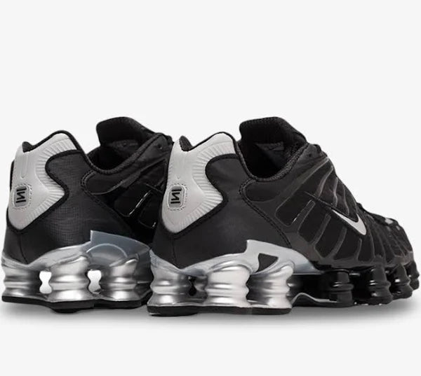 NIKE SHOX TL "BLACK METALLIC SILVER"