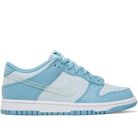 NIKE DUNK LOW "CLEAR SWOOSH/BLUE"