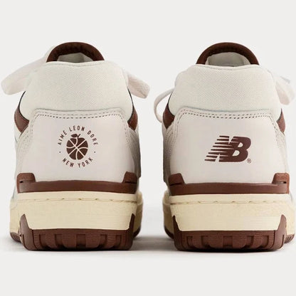 NEW BALANCE 500 X AIME LEON DORE "WHITE/BROWN"